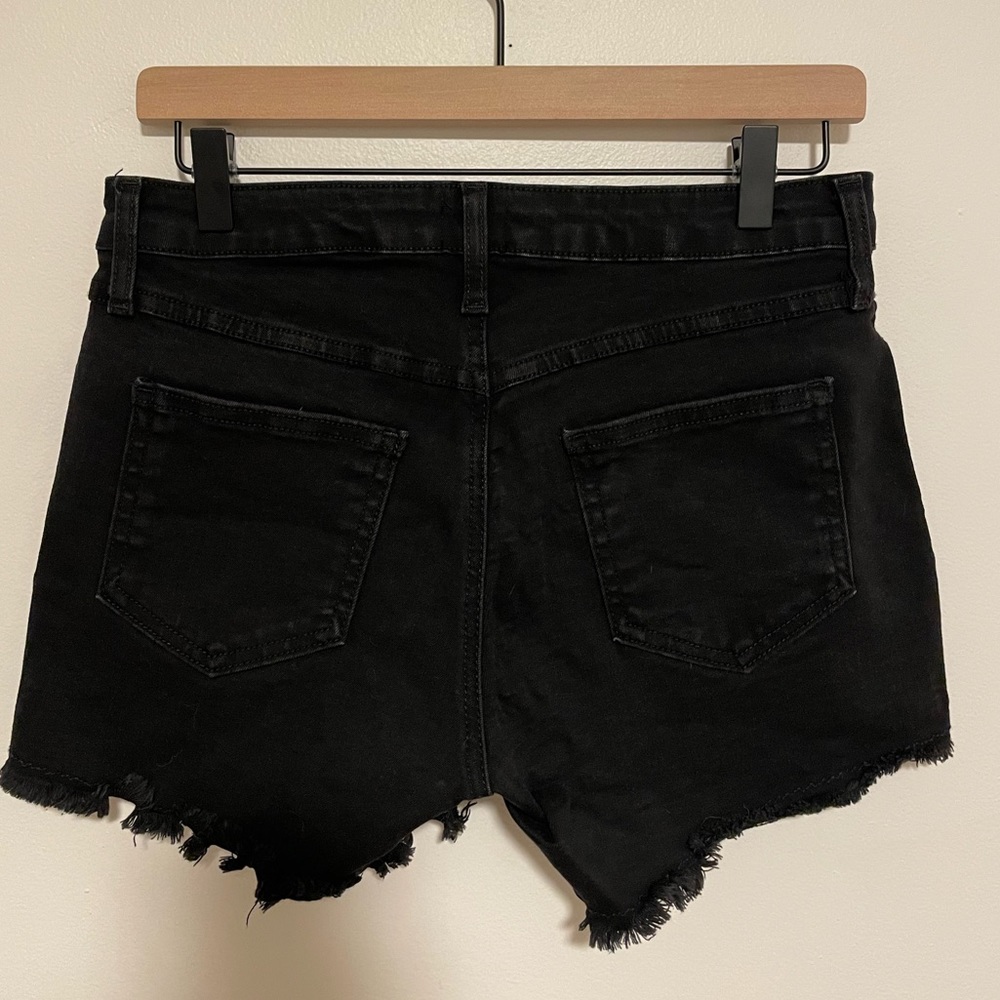 Just Black Size 27 Ancil Frayed Hem Short - Picture 4 of 8